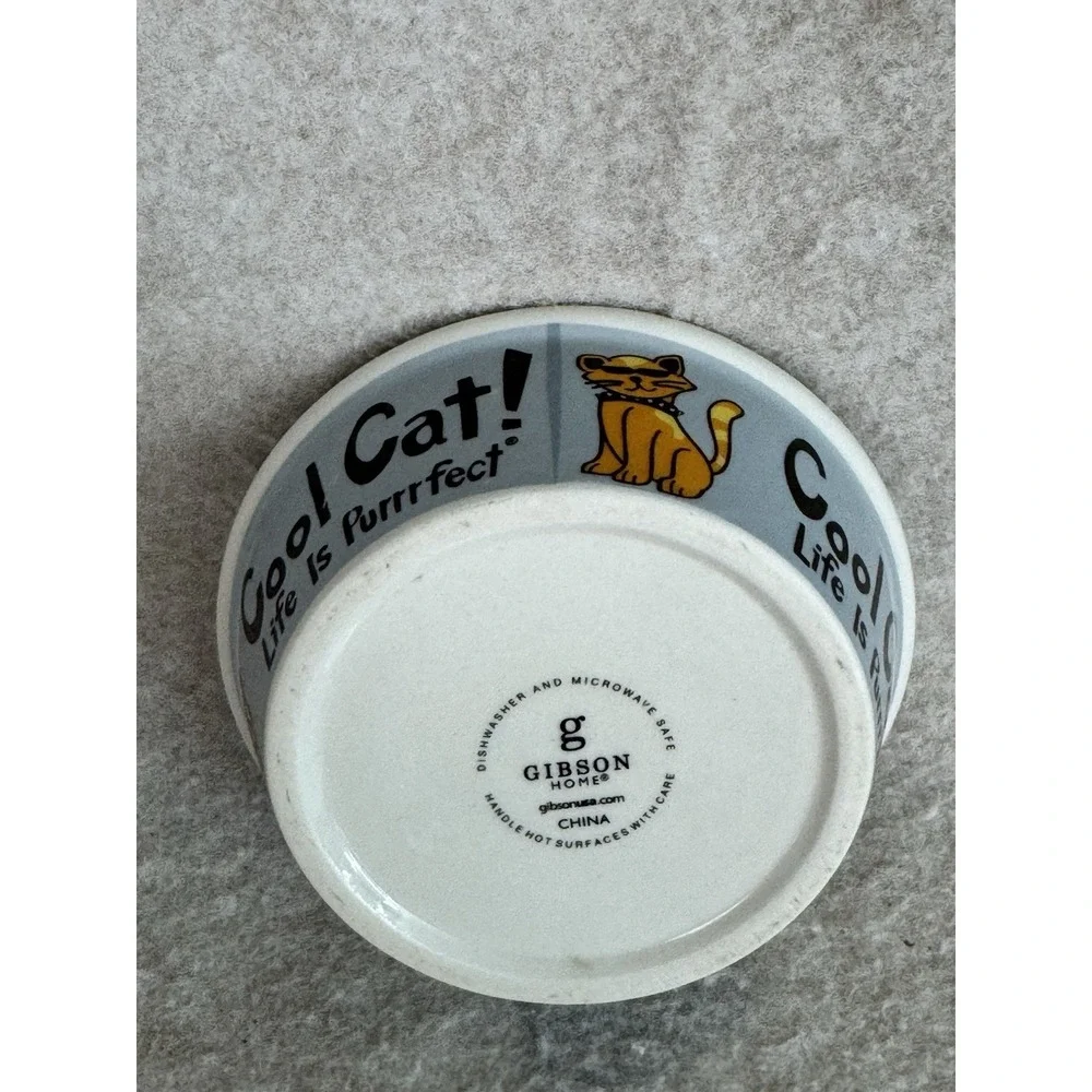 Trendy Cat Pet Bowl Gibson Home Colorful 4